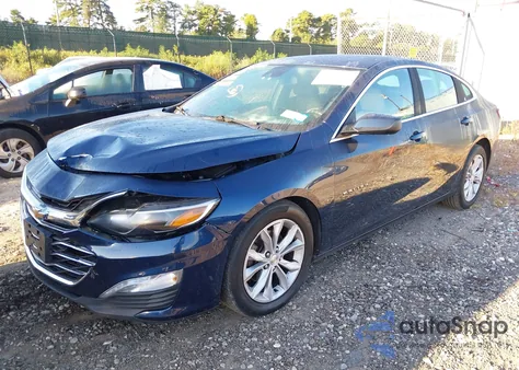 2021 Chevrolet Malibu Fwd Lt из США, поврежденный, VIN 1G1ZD5ST0MF032443